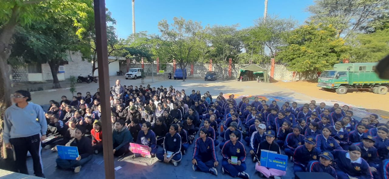 Organ Donation Awareness  session at 1 Raj NCC Girls Battalion